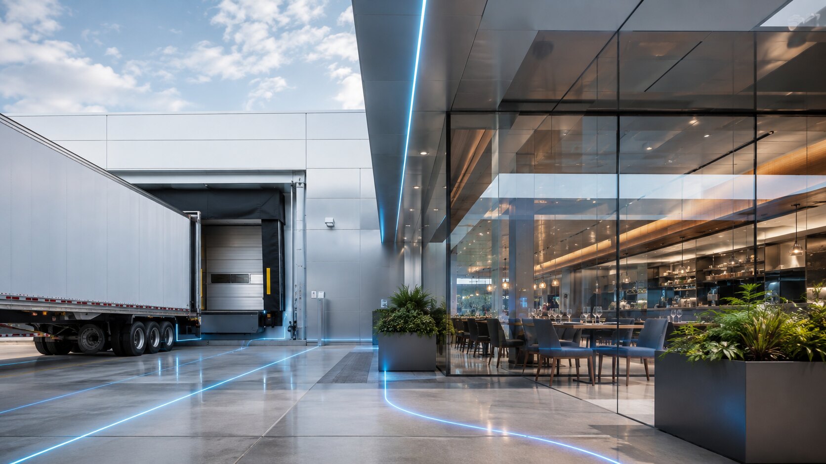 Freight and restaurant operations connected by OmniMobile technology